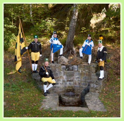 Bergparade in Schwarzenberg